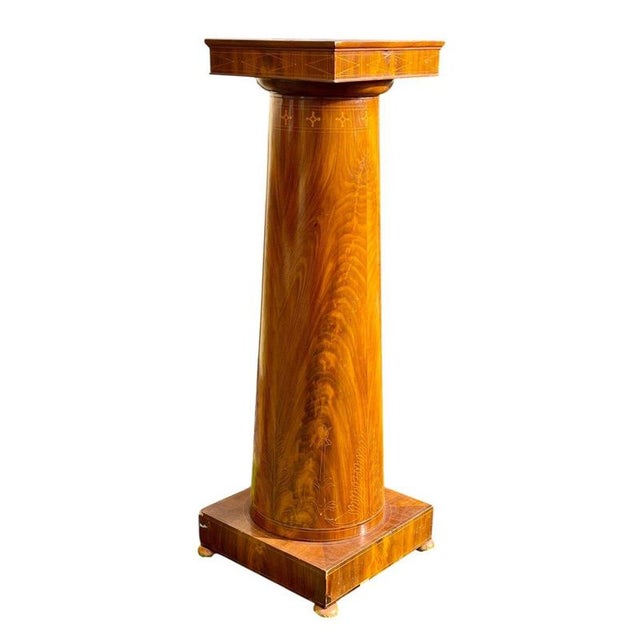 Period: 19th century Style: Louis Philippe, Charles 10th Condition: Good condition Material: Mahogany Height: 1m27...