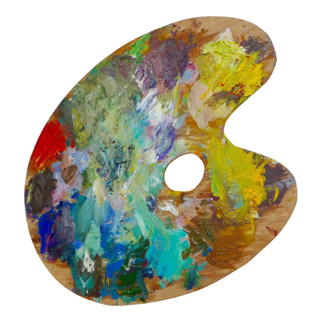 Vintage Artist Palette Chairish