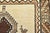 Qashqai Rug 3'10'' X 6'8'' Ivory Wool Vintage Tribal Hand-Knotted Carpet For Sale - Image 9 of 12