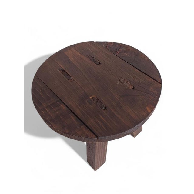 French Wooden Stool For Sale - Image 10 of 16