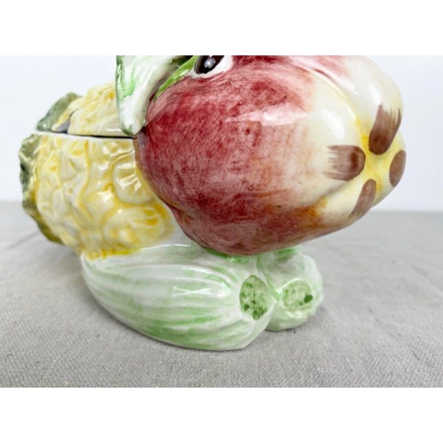 Vintage Vietri Vegetable Rabbit Tureen For Sale In Tampa - Image 6 of 11
