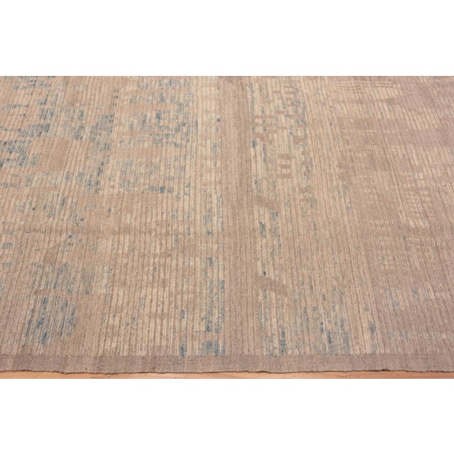 Early 21st Century Nazmiyal Collection Large Abrash Tribal Modern Rug For Sale - Image 5 of 7