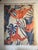 French 1 of 11 Decorative “Antiqued” French Wallpaper Panels of Monkeys, 'Limited Edition' For Sale - Image 3 of 10