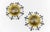 Vintage German Iron Glass Flush Mount, 1960s For Sale - Image 9 of 12