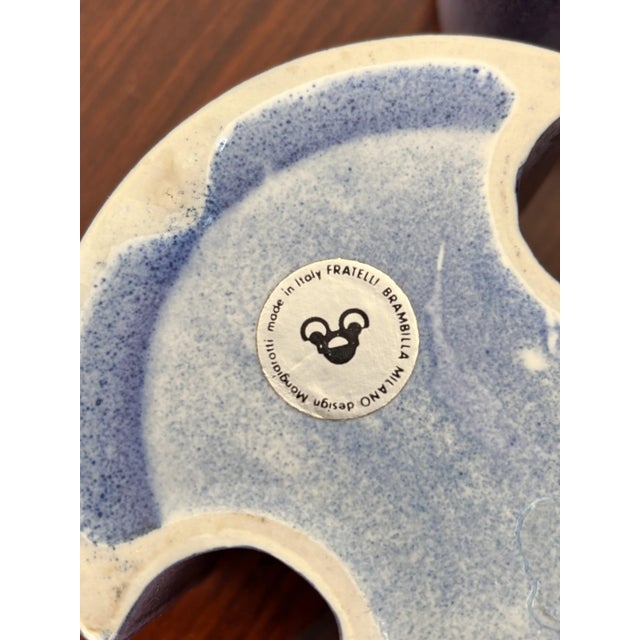 Ceramic Ceramic Centerpiece by Angelo Mangiarotti for Fratelli Brambilla, Italy, 1968, Set of 3 For Sale - Image 7 of 11