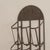 Brown Wall-Mounted Metal Wine Rack with Grape Relief For Sale - Image 8 of 13
