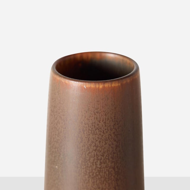 1960s Tall Vase by Carl Harry Stalhane for Rörstrand For Sale - Image 9 of 10