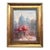Framed Original Oil Painting "Parisian Cafe Near Sacré-Cœur" by v. Serova For Sale
