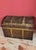Antique Travel Trunk in Wood, 1890s For Sale - Image 11 of 12