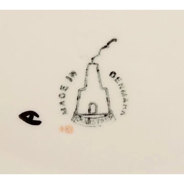 1970s Modernist Stoneware Saucepan with Wooden Lid from Knabstrup 1970s For Sale - Image 5 of 7