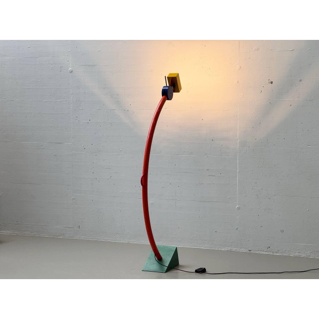 Ettore Sottsass Vintage Treetops Floor Lamp by Ettore Sottsass, 1980s For Sale - Image 4 of 18