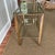 English Transitional Brass and Glass Side Tables - a Pair For Sale - Image 3 of 9