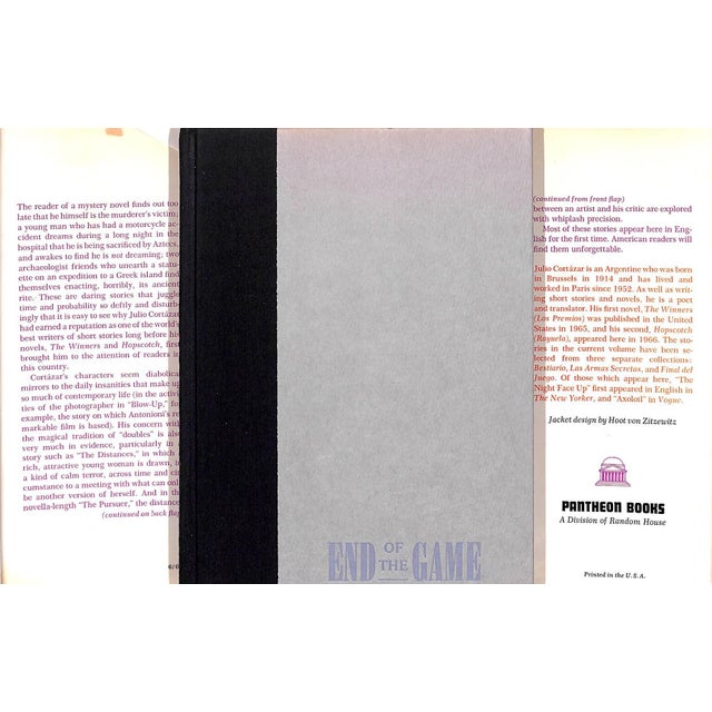 "End of the Game and Other Stories" 1967 Cortazar, Julio For Sale - Image 4 of 6