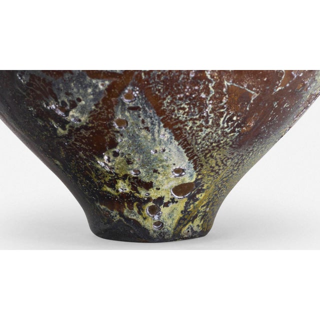 1960s Otto and Gertrude Natzler Flaring Bowl 1967 For Sale - Image 5 of 7