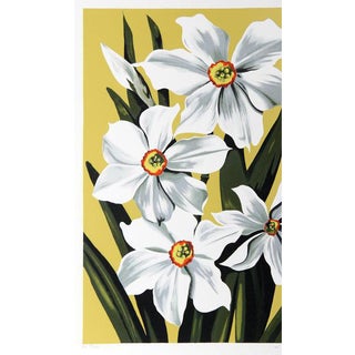 1980 "Daffodils" Print by Lowell Blair Nesbitt For Sale