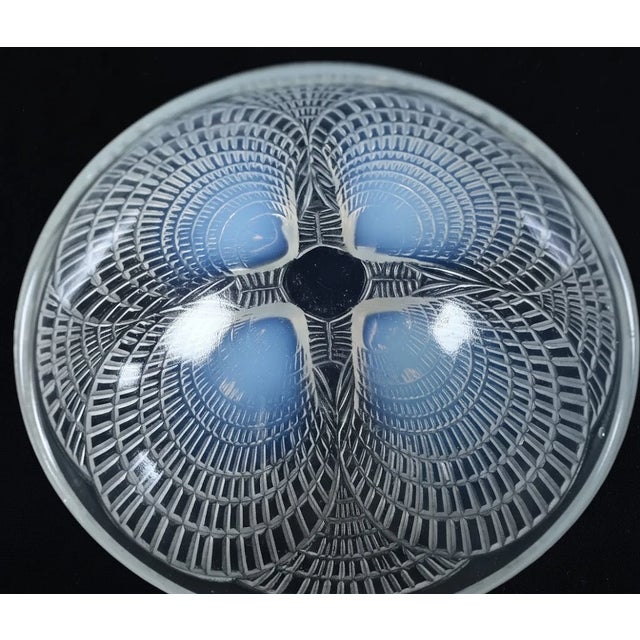 1920s Rene Lalique (France) - Opalescent Art Deco Glass Bowl, c.1924 For Sale - Image 5 of 5