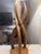 Wood 1960s Sculptural Hardwod & Brass Flower-Form Table Lamp For Sale - Image 7 of 10