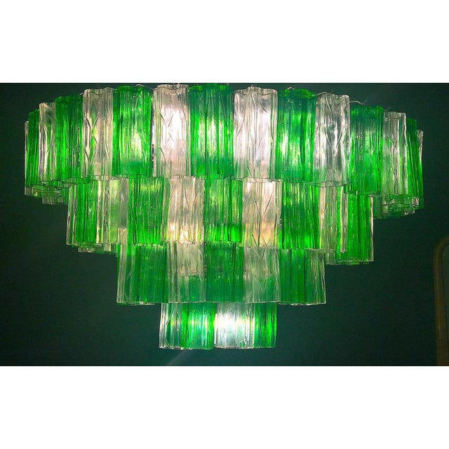 Modern Murano Glass Chandelier, 1970 For Sale - Image 4 of 18