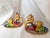 Vintage Mid-Century Modern, 1950s Italian Majolica Griffin Chambersticks, Hand-Painted Ceramic Pair For Sale - Image 15 of 16