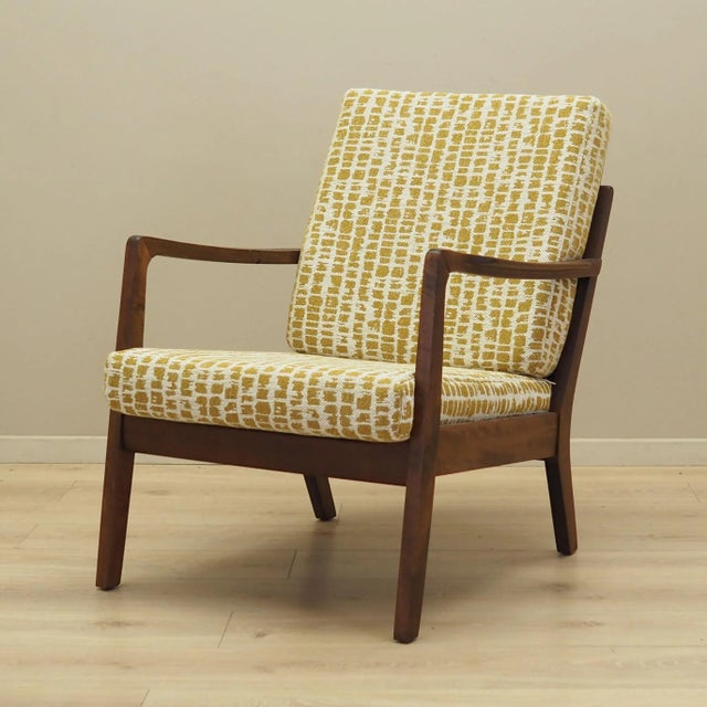 Danish Beech Armchair, 1970s For Sale - Image 15 of 15