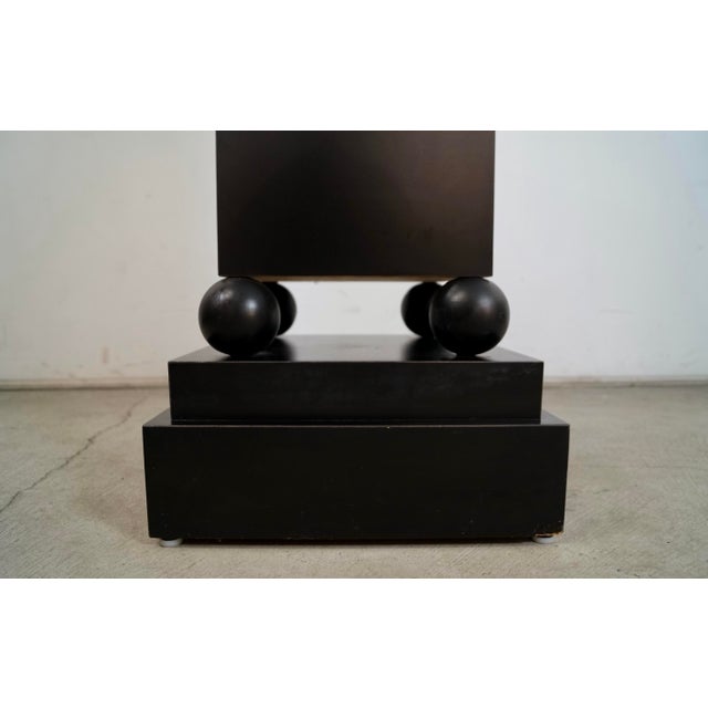1990’s Postmodern Swivel Top Pedestal Display Column For Sale - Image 12 of 12