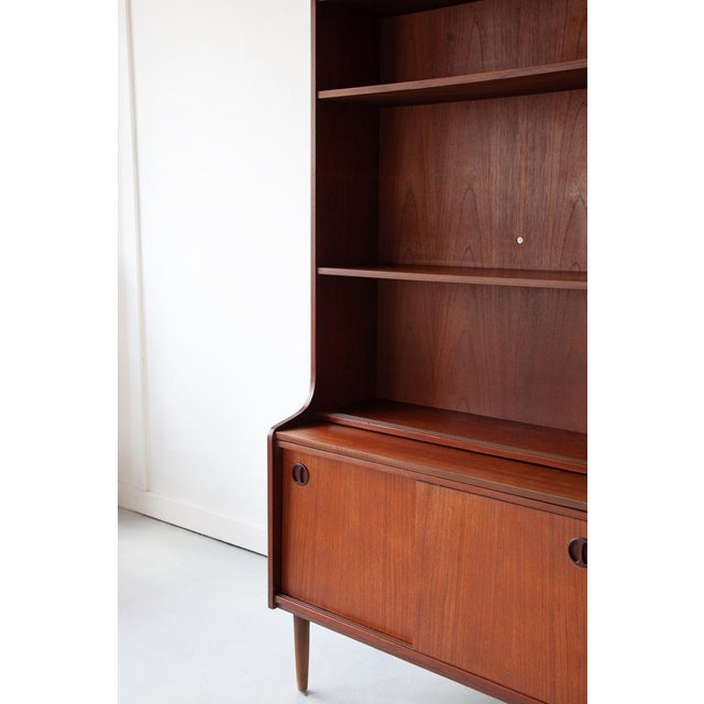 1960s Vintage Danish Teak Bookcase from Farsø Møbelfabrik, 1960s For Sale - Image 5 of 8