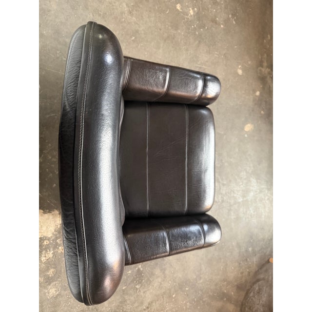 Black Leather DS-50 Lounge Chairs from de Sede, 1970s, Set of 2 For Sale - Image 6 of 9