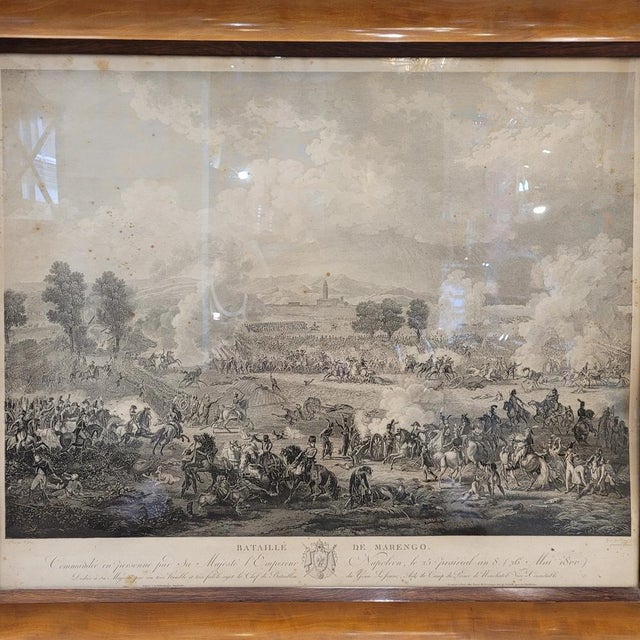 Jacques-Joseph Coiny, Battle of Marengo, 19th Century, Engraving For Sale - Image 4 of 18