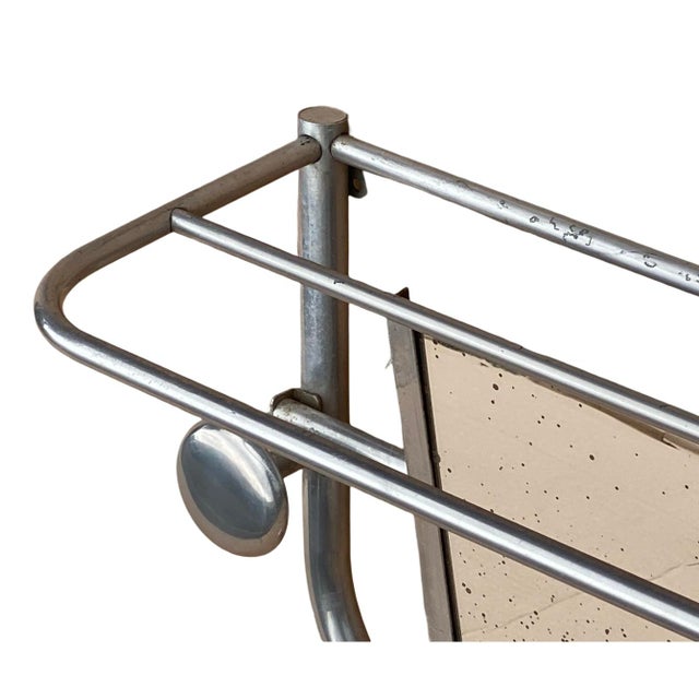 Art Deco Aluminium Coat Hooks, 1920s For Sale - Image 9 of 10