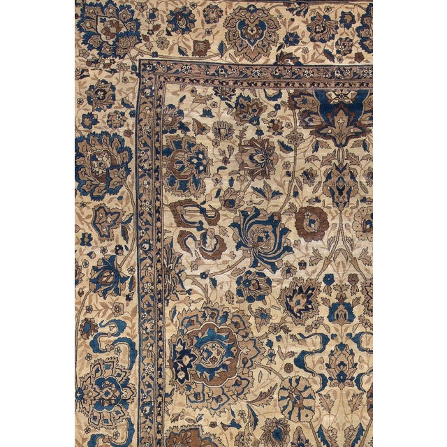 Indian Palace Size Antique Indian Rug - 14'6" x 26'9" For Sale - Image 3 of 6