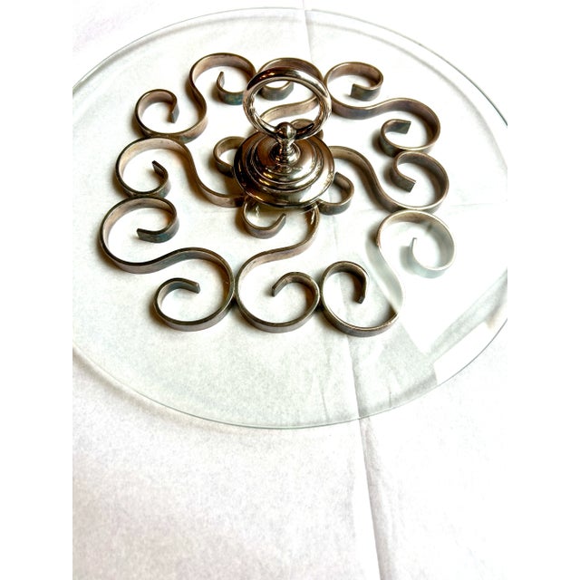 Cheese Plate from Christofle, France For Sale - Image 3 of 5