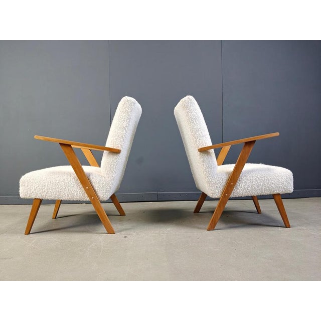 Mid-Century Dutch Armchairs, 1960s, Set of 2 For Sale - Image 3 of 17