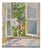 Valery Bayda, By the Window, 2025, Oil on Canvas & Cardboard For Sale