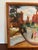 Mexican Vintage Southwestern Painting, Signed and Framed For Sale - Image 3 of 10