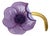 Francoise Montague Resin Brooch Mauve Poppy Flower For Sale