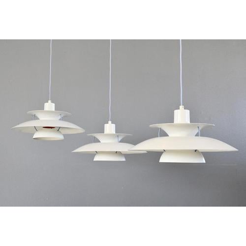 Blue Model PH5 Pendant Light by Louis Poulson, 1960s For Sale - Image 8 of 11