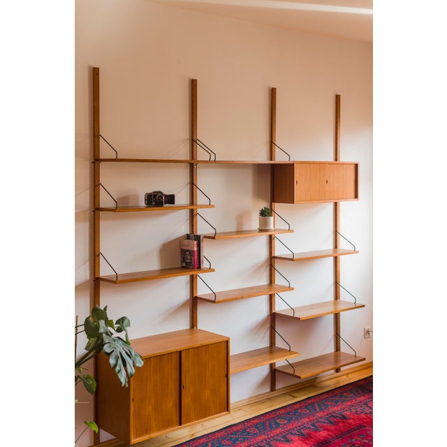 Modular Wall Shelving System by Poul Cadovius for Cado, 1960s For Sale - Image 16 of 18
