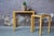 French Yellow Nesting Tables, 1950s, Set of 2 For Sale - Image 13 of 14