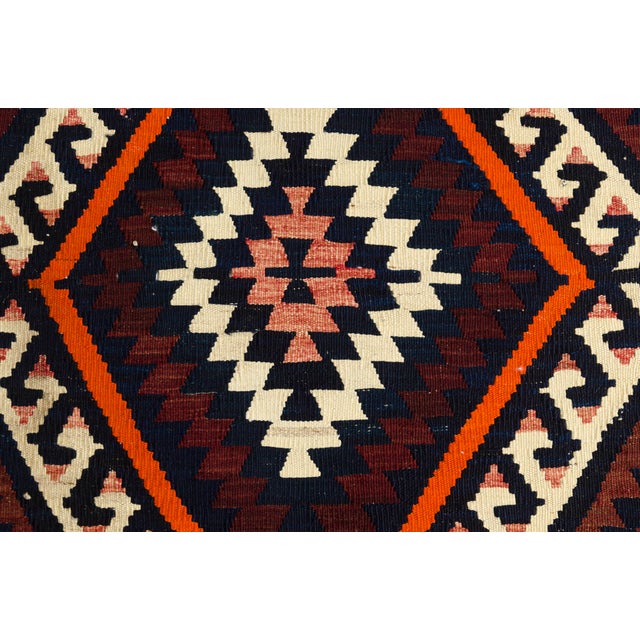 1950s Long Anatolian Flatweave Kilim Runner For Sale - Image 10 of 10