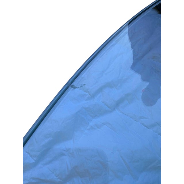 Post Modern Italian Round Stacked Glass Coffee Table For Sale - Image 9 of 12