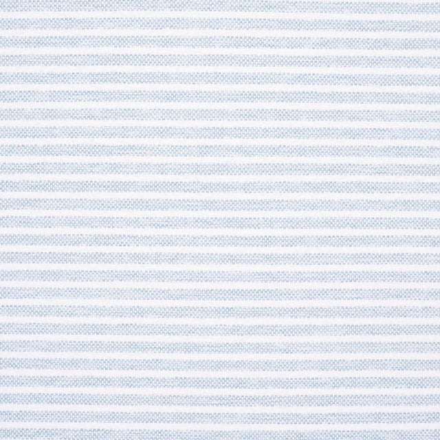 Contemporary Schumacher Bouclé Stripe Indoor/Outdoor Fabric In Chambray For Sale - Image 3 of 4