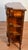 1920s Antique French Louis XV Walnut & Satinwood Inlay Cabinet Entry Hall Stand For Sale - Image 12 of 18