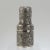 A fine antique Chinese Export silver cased travel dresser bottle. The exterior case consisting of a hand made conforming...