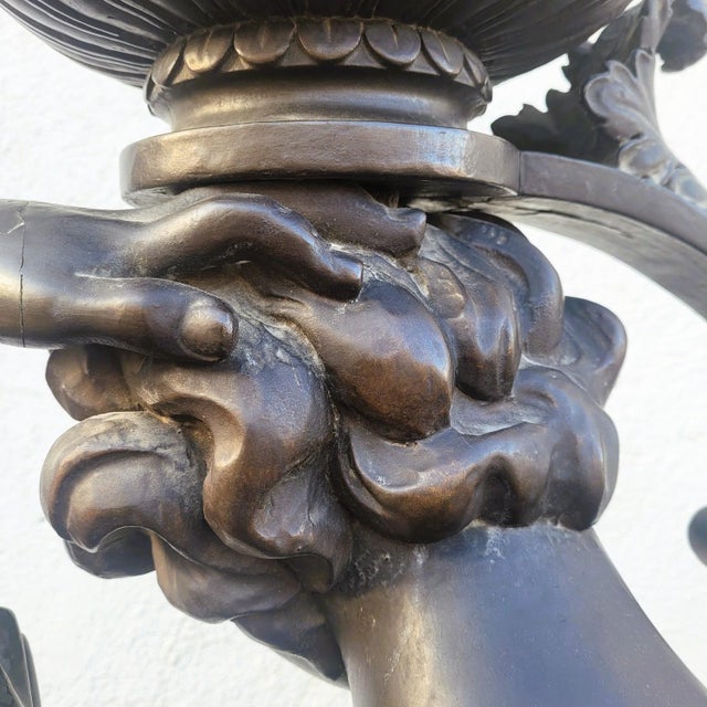 Large Sculpture of Woman, 1800s, Wood For Sale - Image 12 of 18