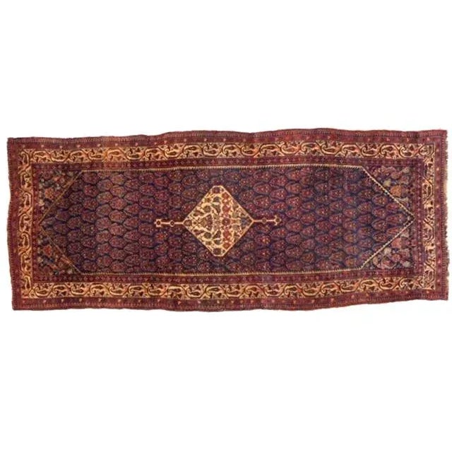 1900s Antique North East Persian Rug For Sale - Image 12 of 12