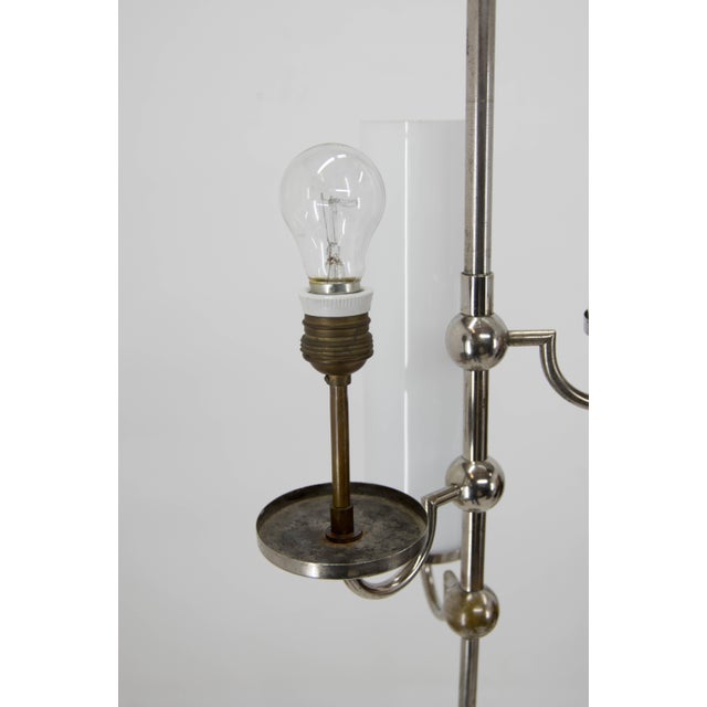 Art Deco Tubular Chandelier, 1930s For Sale - Image 9 of 13