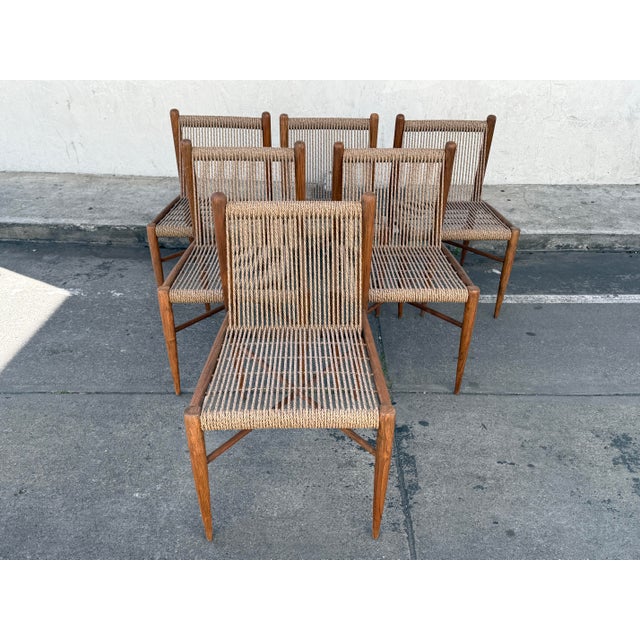 Design Plus Gallery presents a Set of Six Montuak Dining Chairs from Brownstone Furniture. The chairs started as a concept...