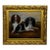 British Blenheim and Prince Charles Tricolour Spaniels Victorian Dogs Oil Portrait in a Wooded Country Landscapen in the Manner of John Dalby of York For Sale