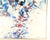 Jackson Pollock Vintage Midcentury Modern Abstract Expressionist Oil on Canvas Painting in Blue, Marion Riseman, 1974 For Sale - Image 4 of 6