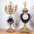 This magnificent 19th Century Louis XV Style Mantel Clock Set, crafted in the style of Sèvres, embodies the opulence and...